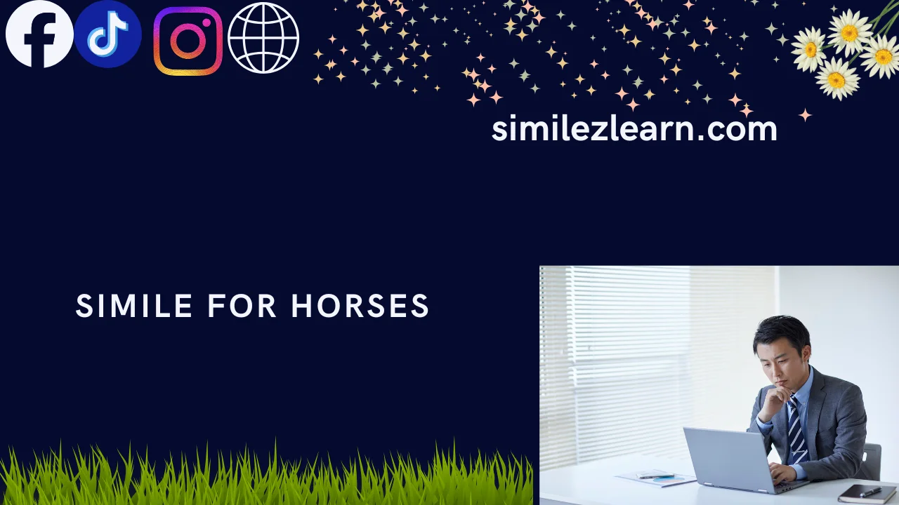 simile for horses