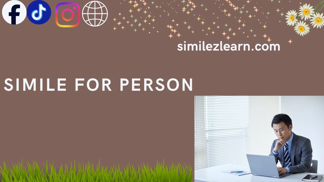 simile for person