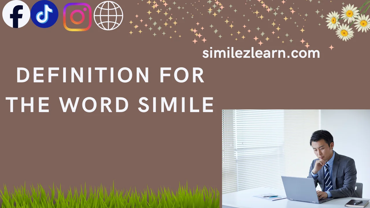 definition for the word simile