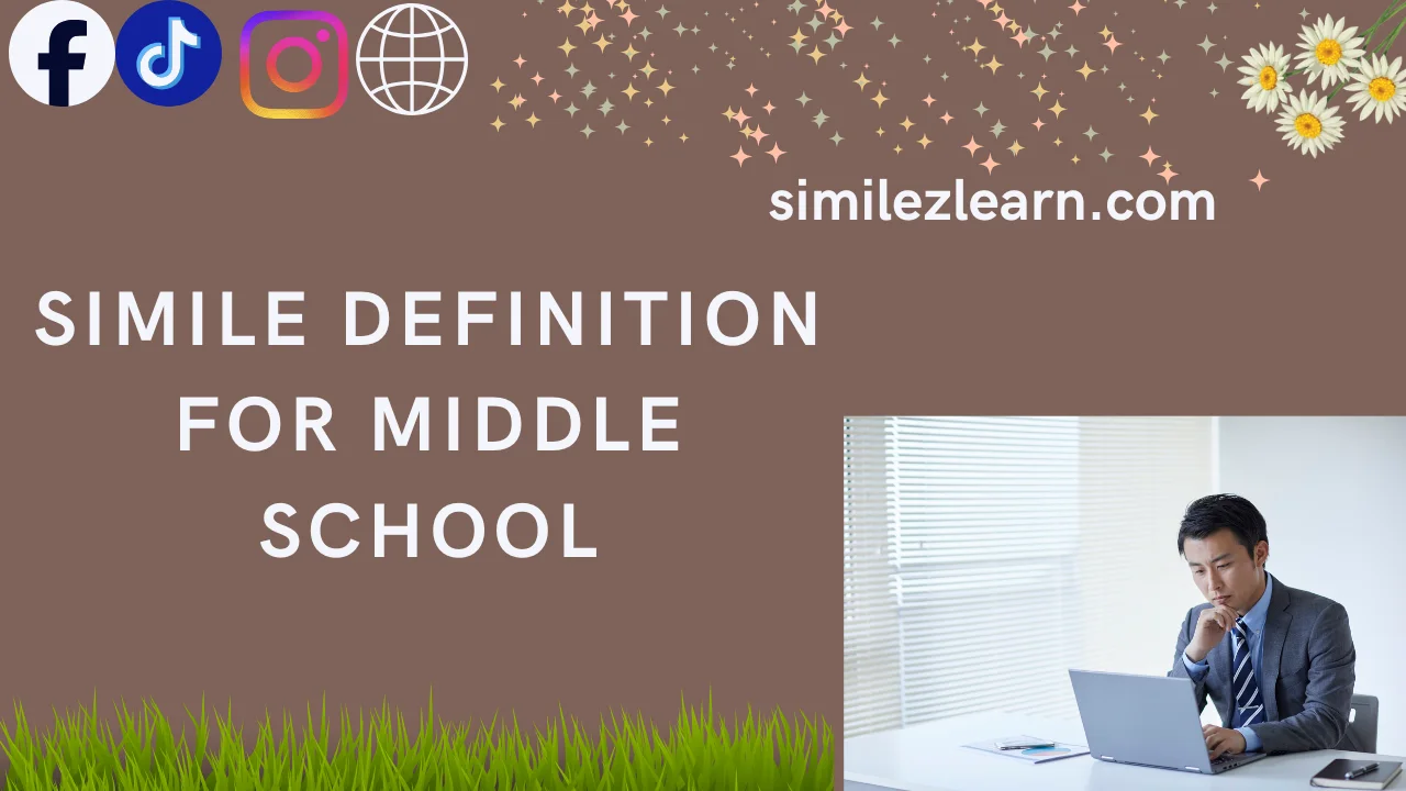 simile definition for middle school