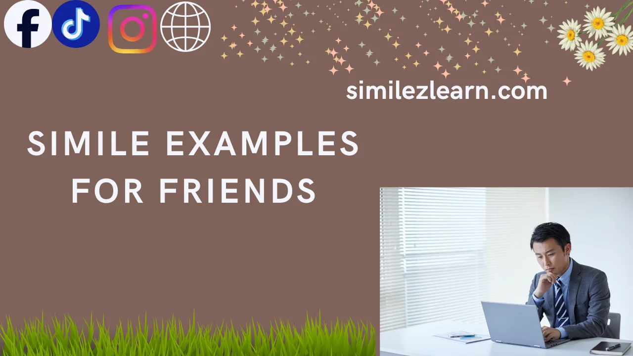 simile examples for friends