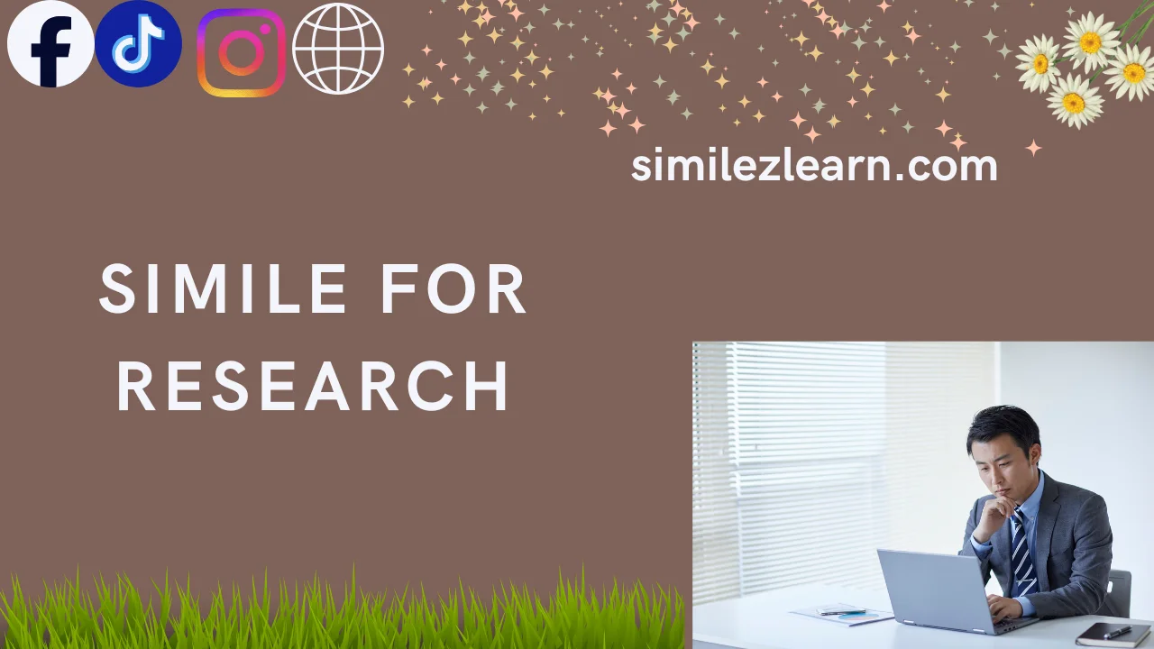 simile for research