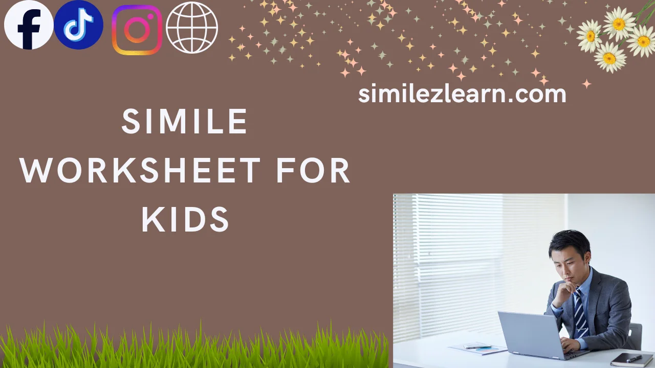 simile worksheet for kids