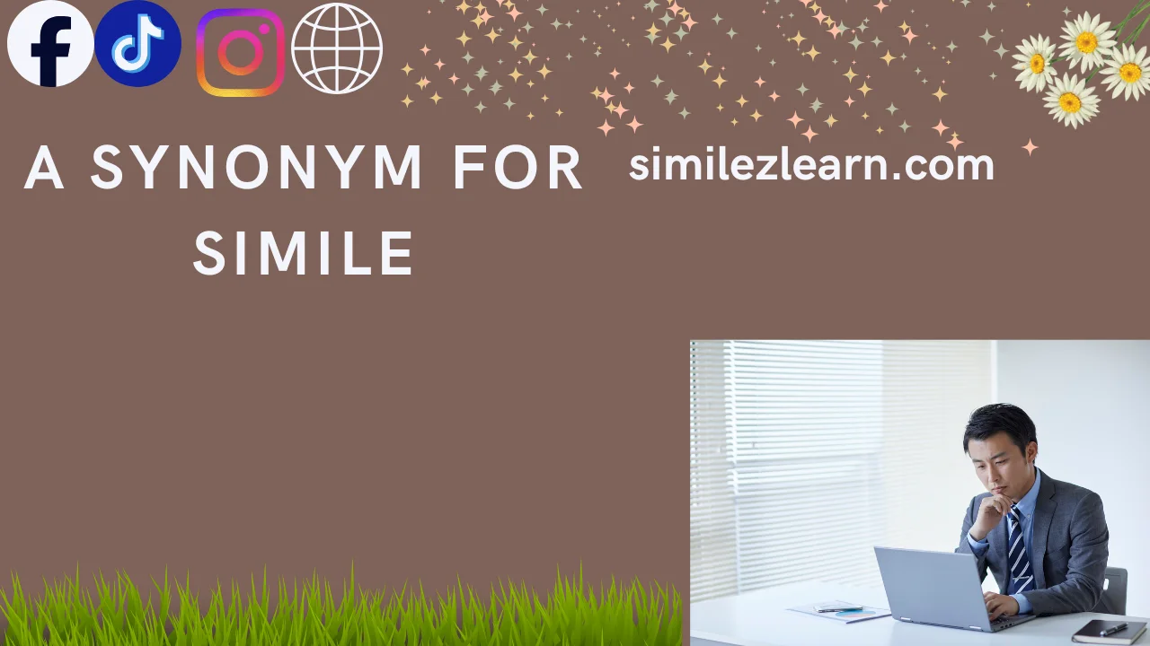 a synonym for simile meas