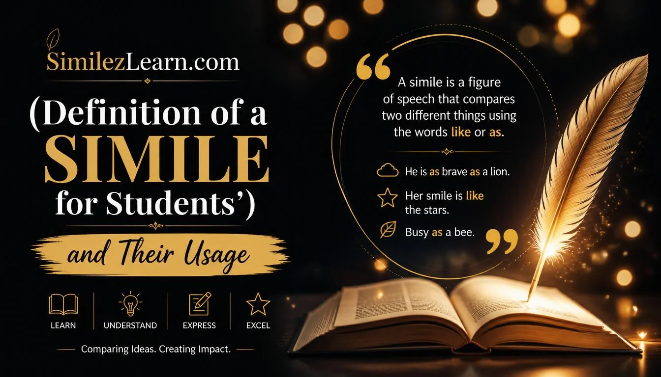 definition of a simile for students