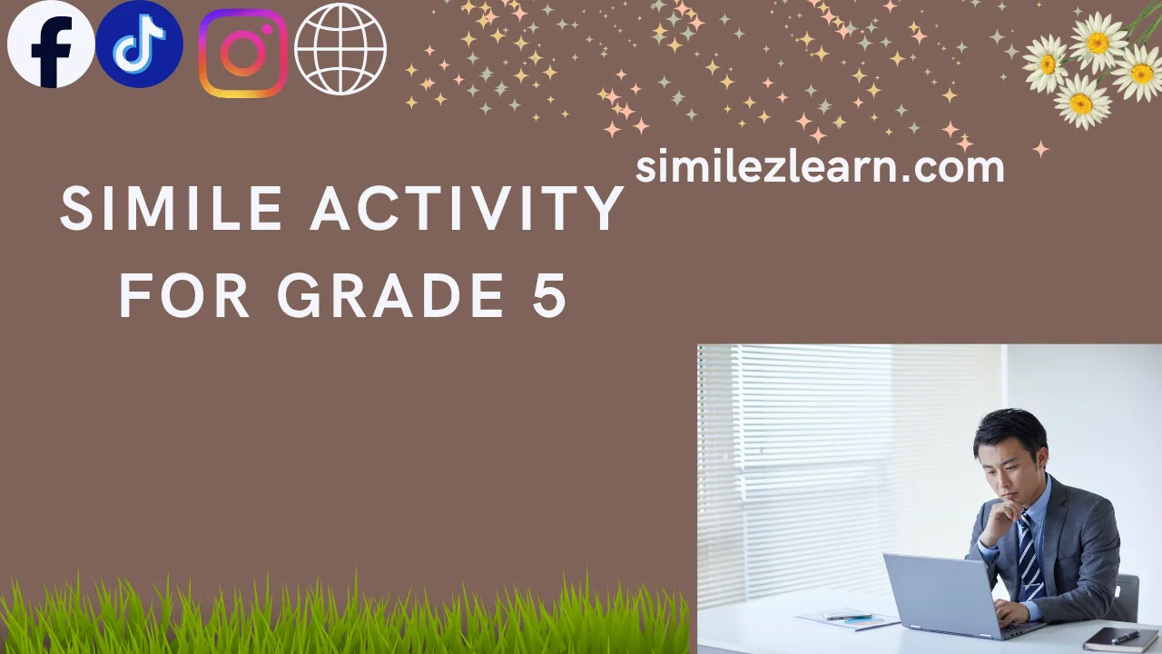 simile activity for grade 5