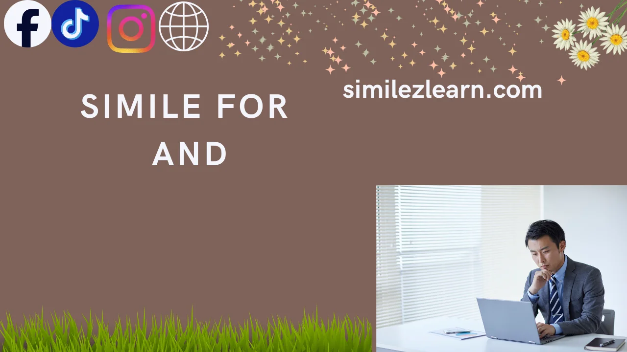 simile for and