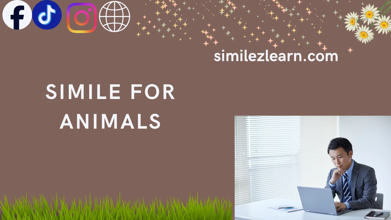 simile for animals