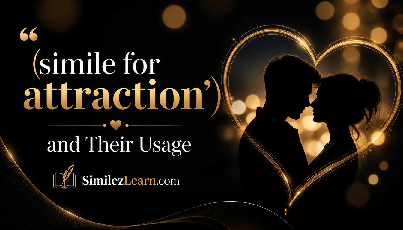 simile for attraction