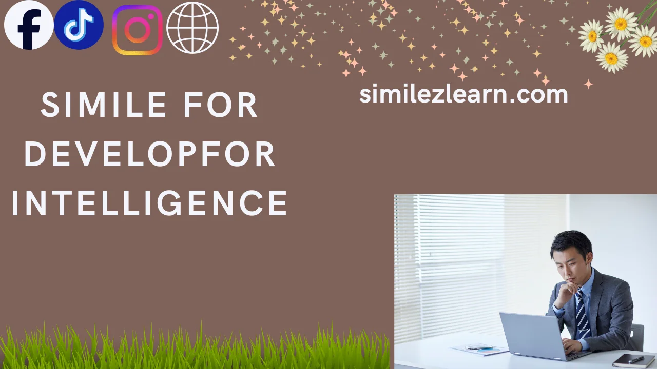 simile for develop