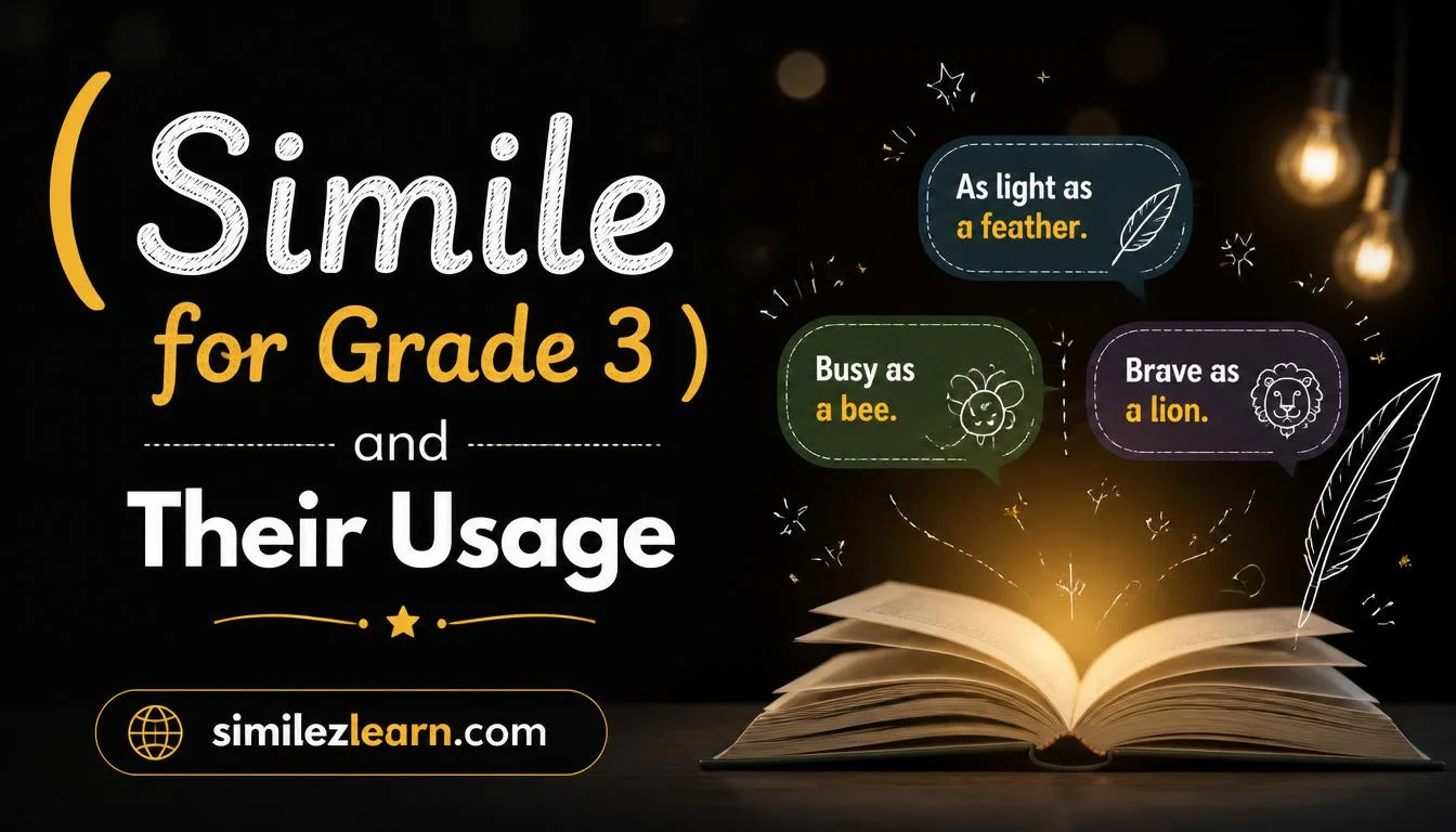 simile for grade 3