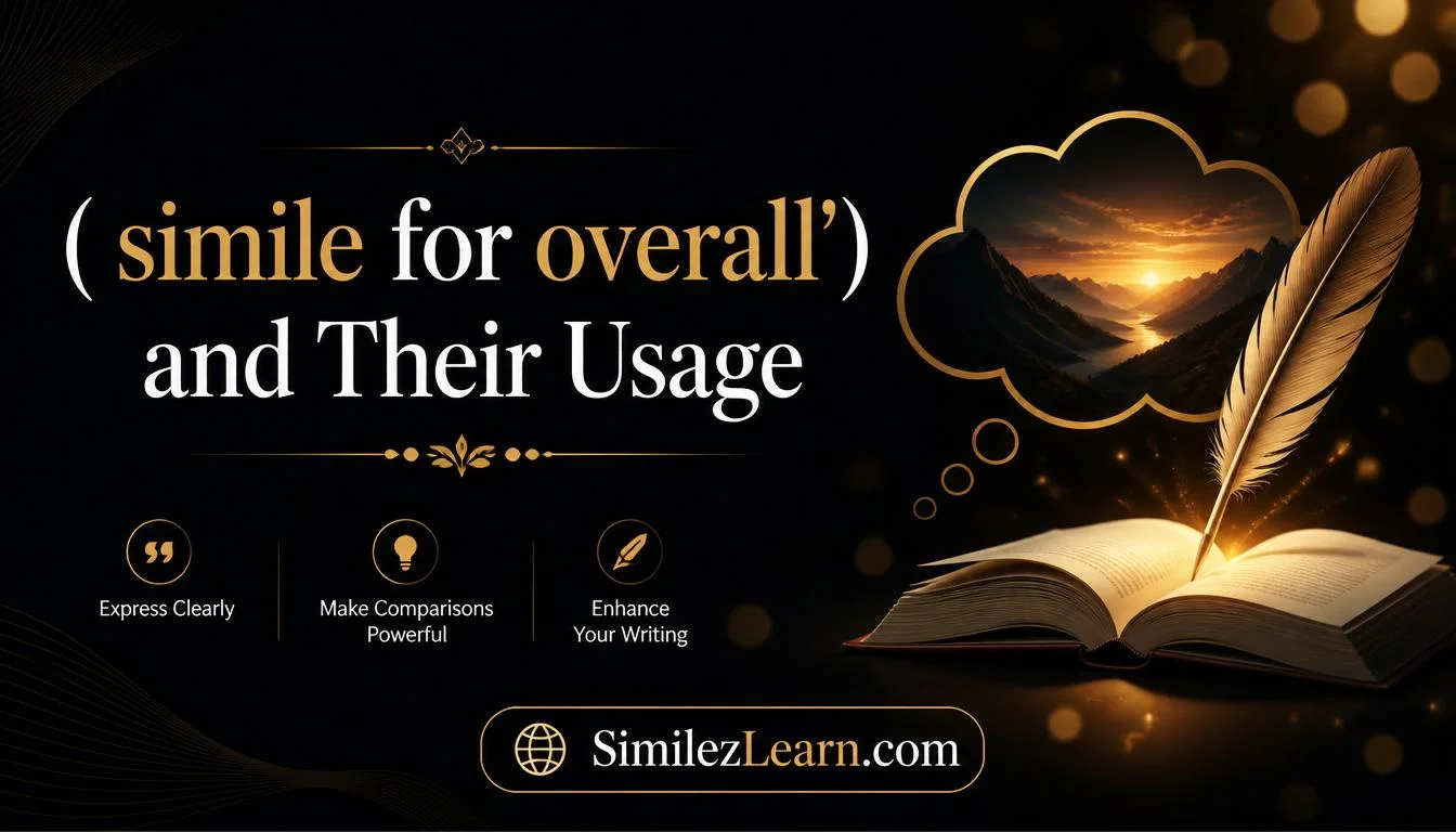 simile for overall