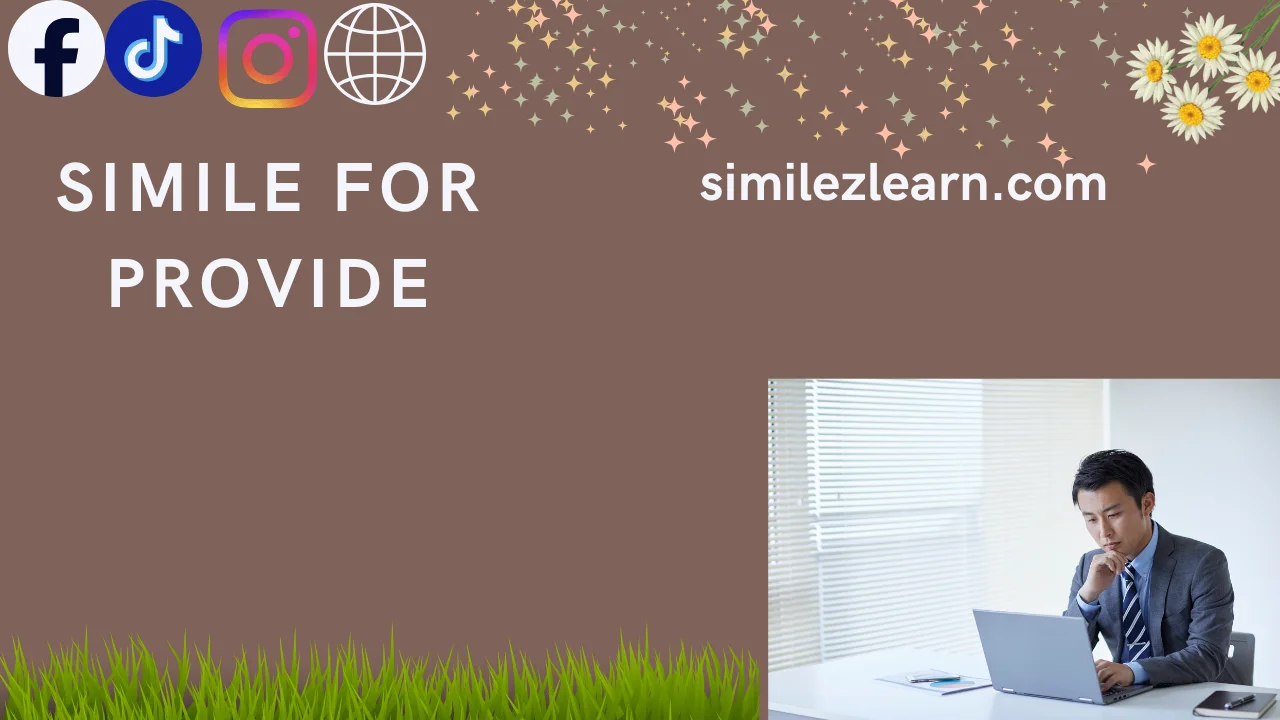 simile for provide