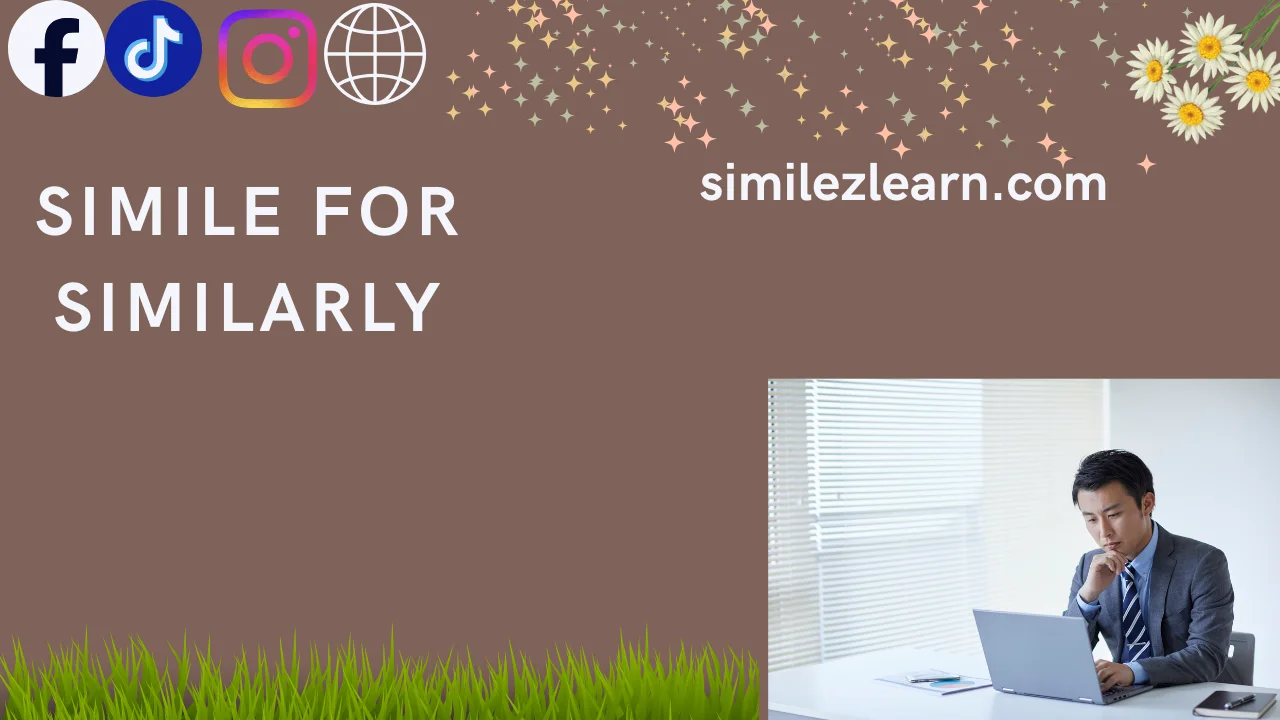 simile for similarly