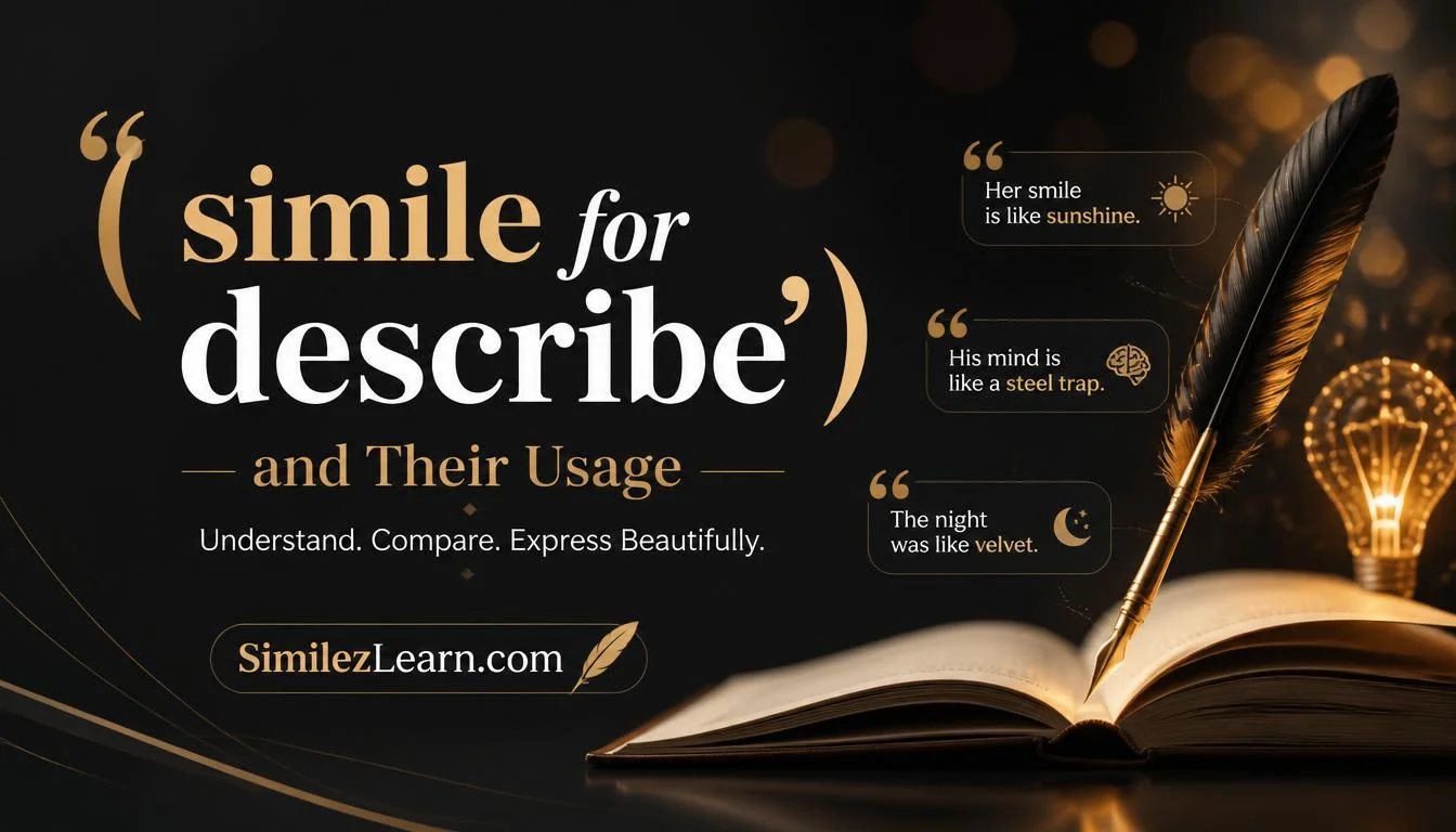 simile for describe