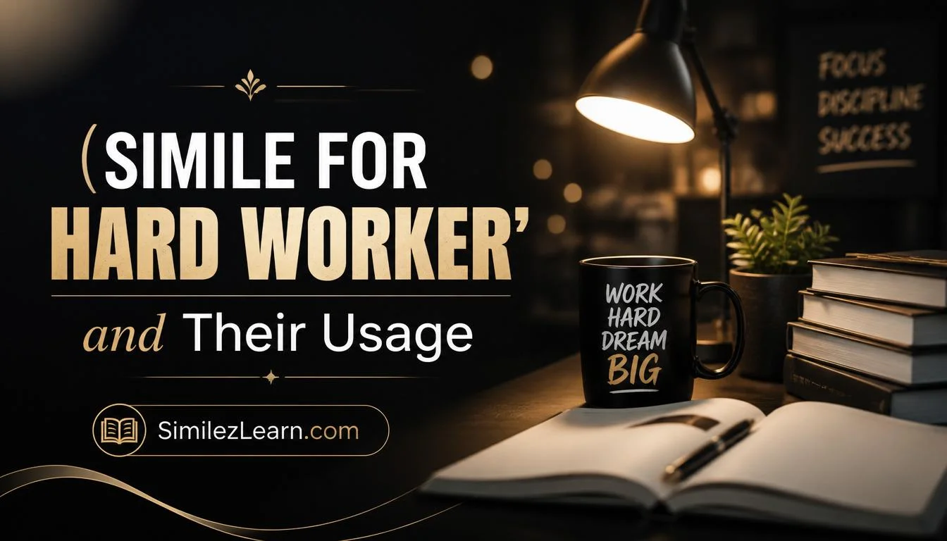simile for hard worker