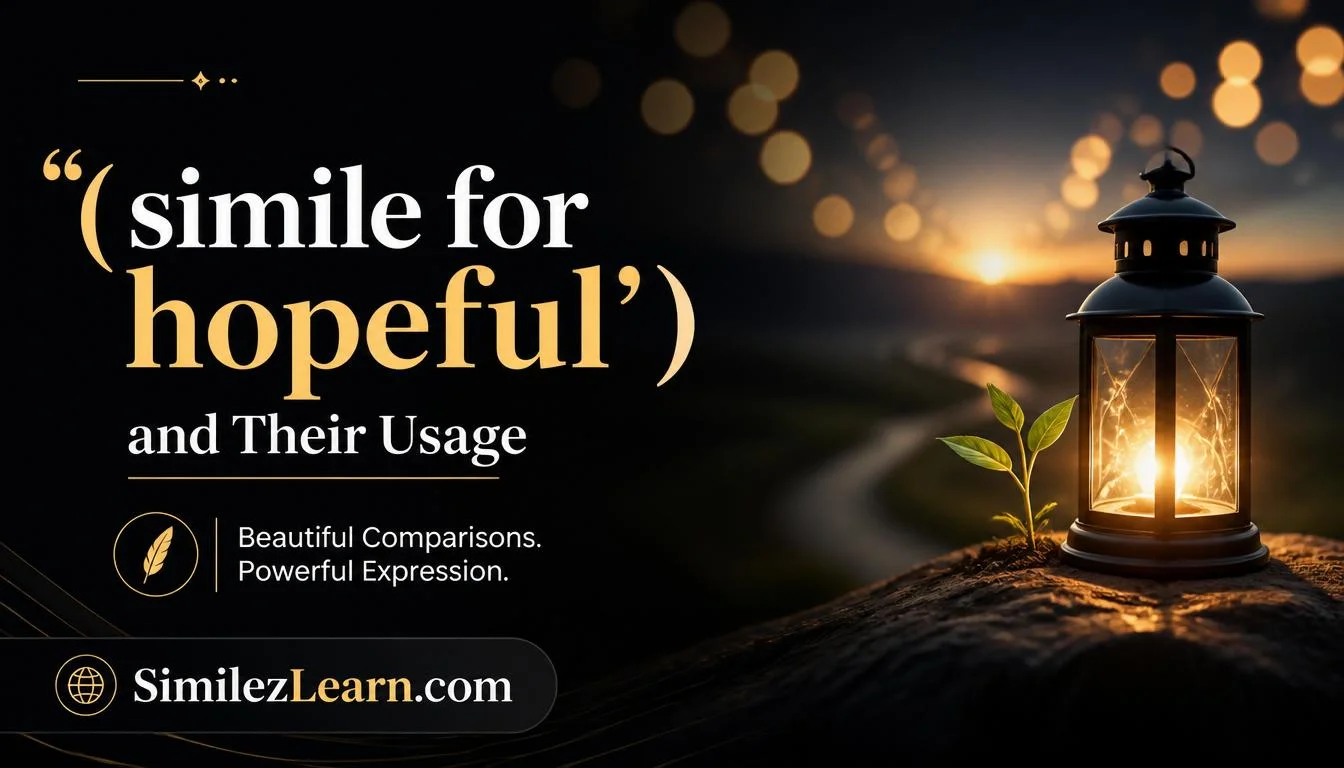 simile for hopeful