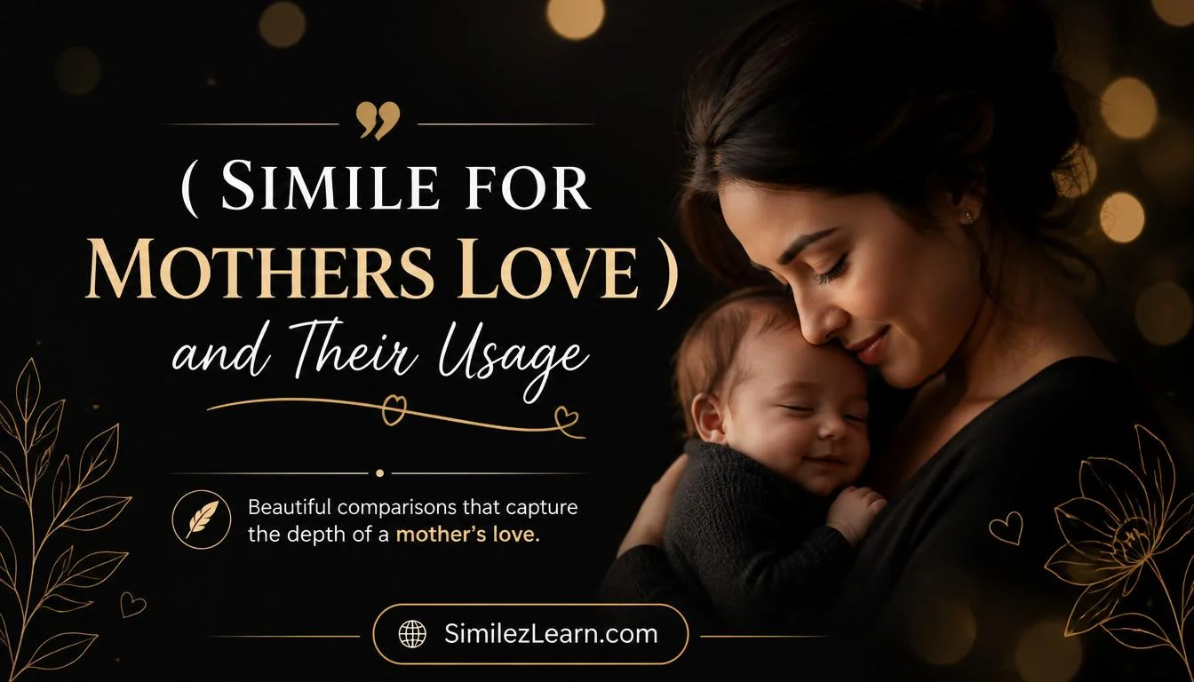 simile for mothers love