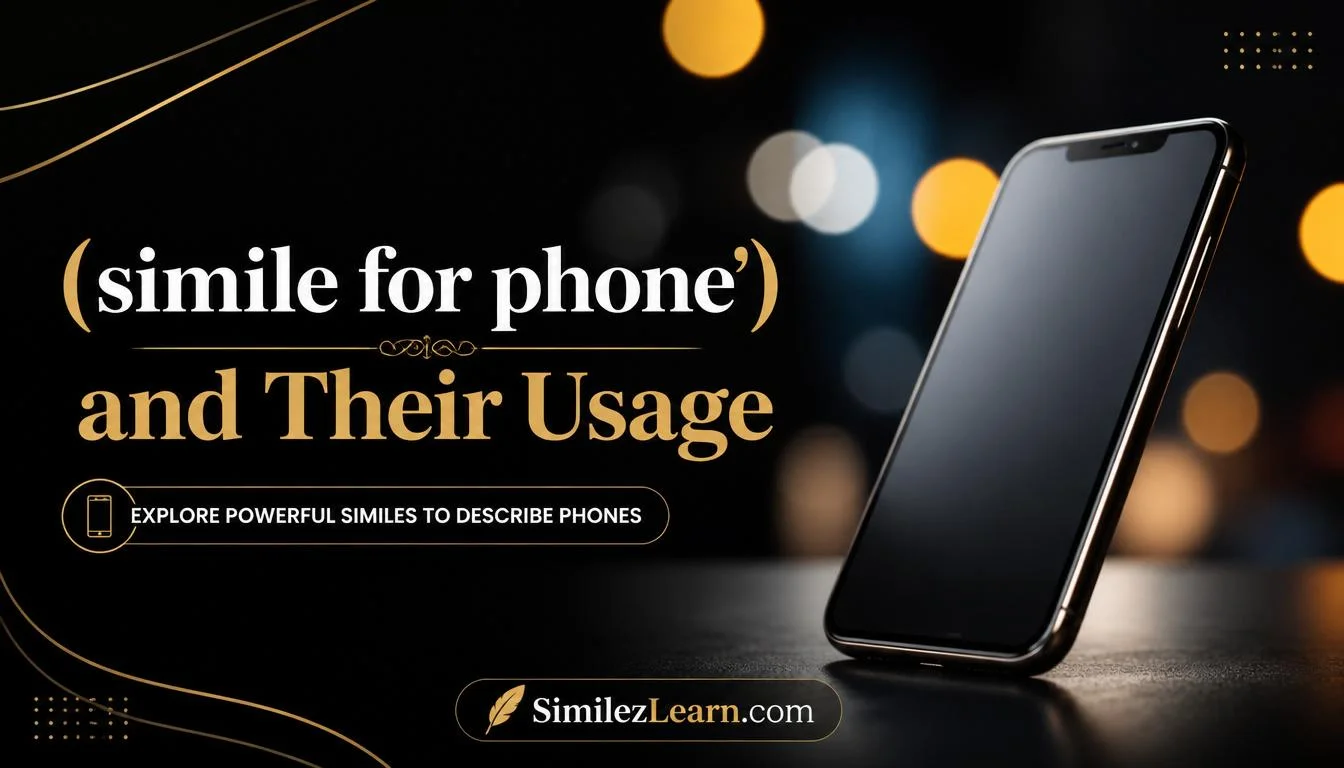 simile for phone