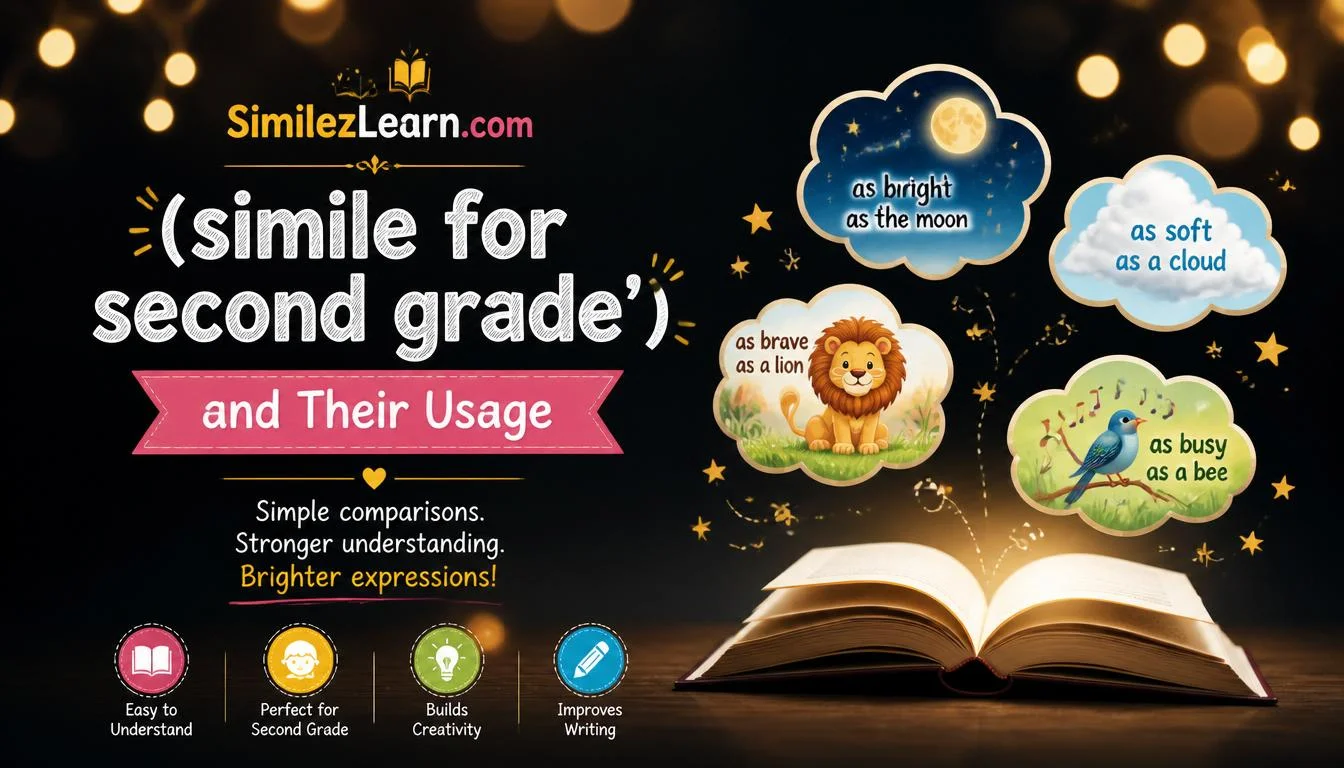 simile for second grade