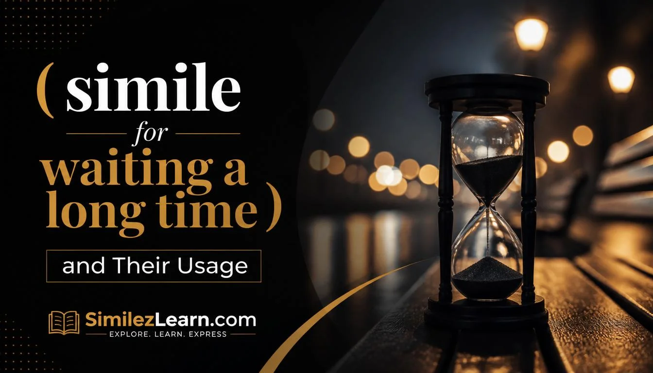 simile for waiting a long time