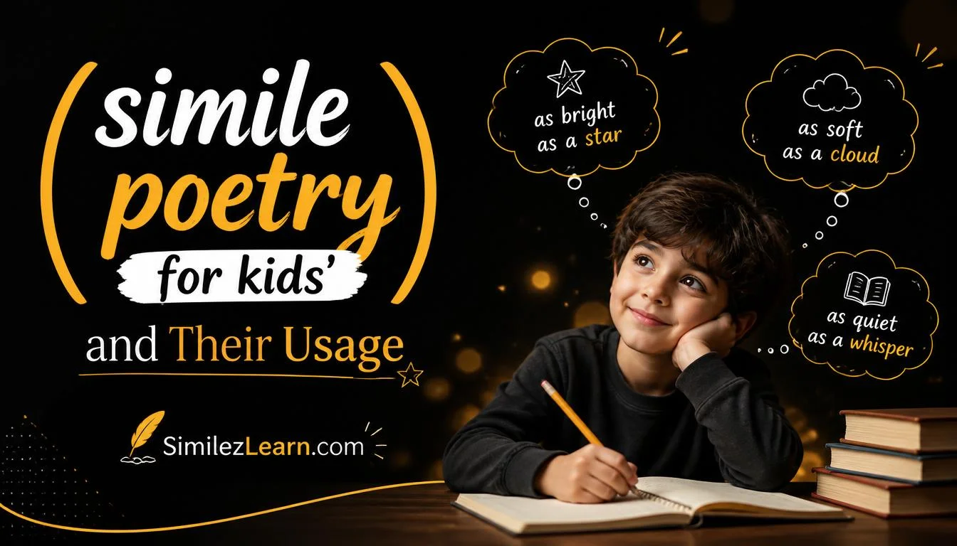 simile poetry for kids