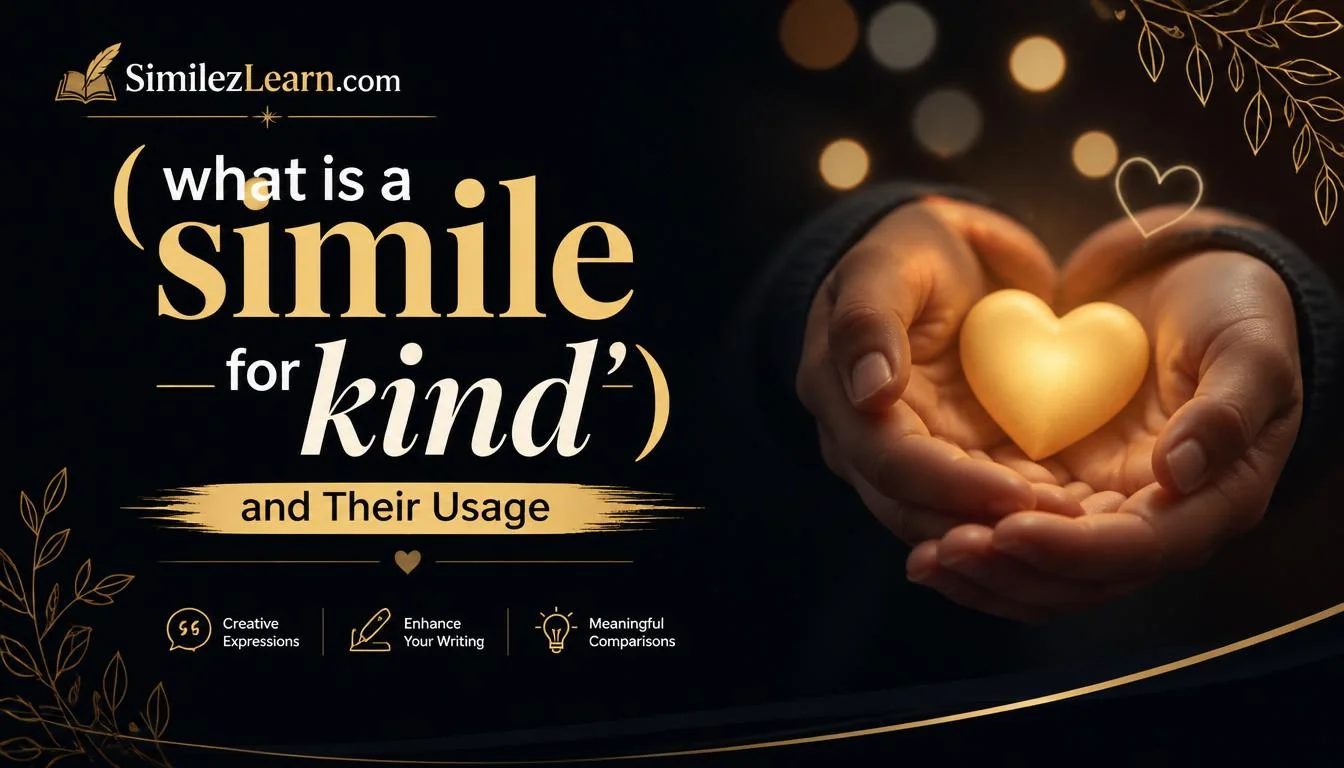 what is a simile for kind