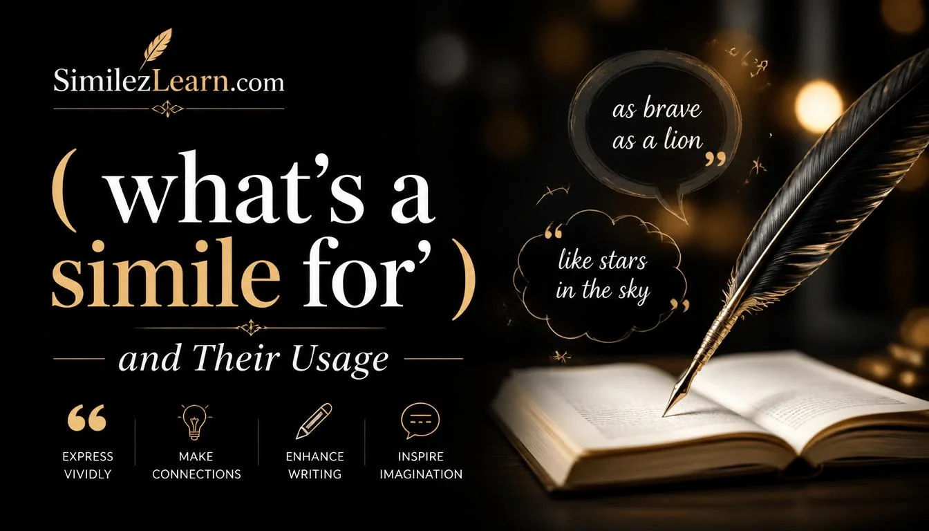 what's a simile for