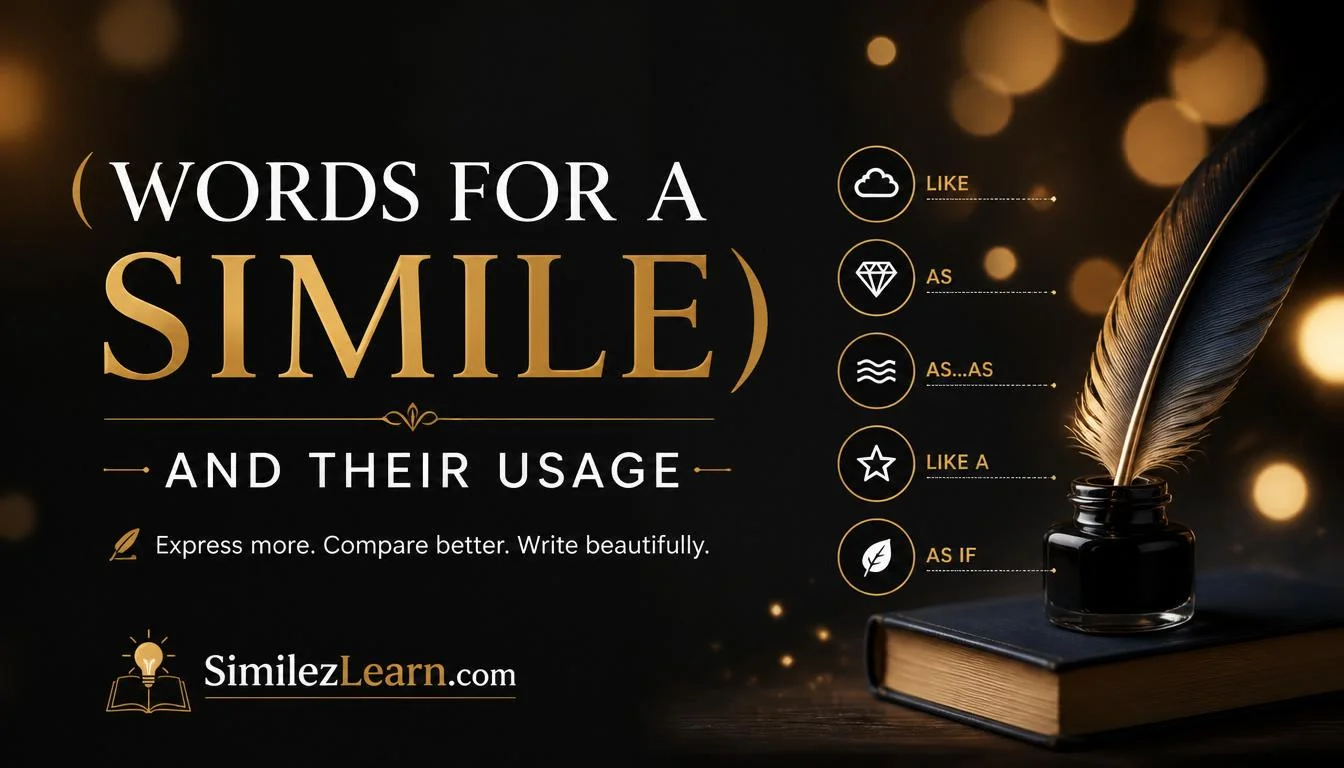 words for a simile