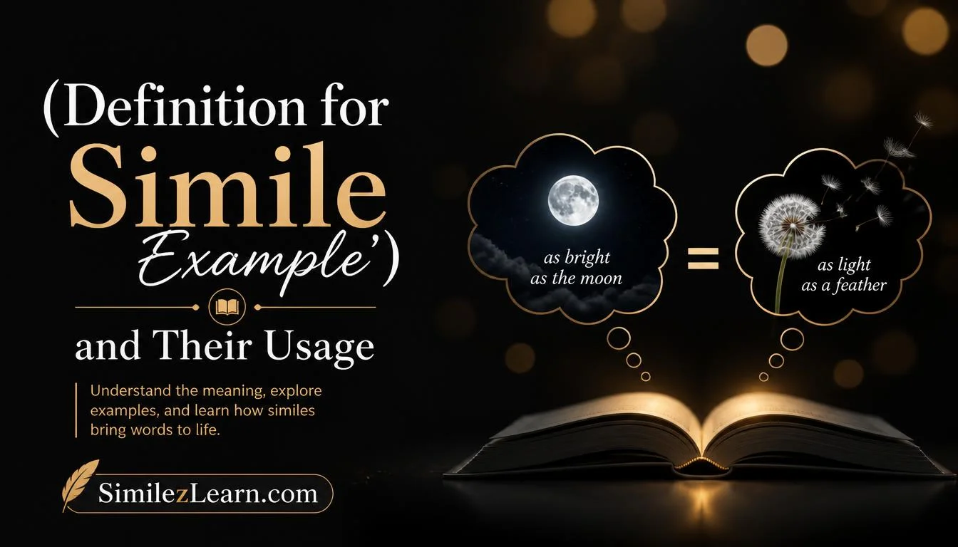 definition for simile example