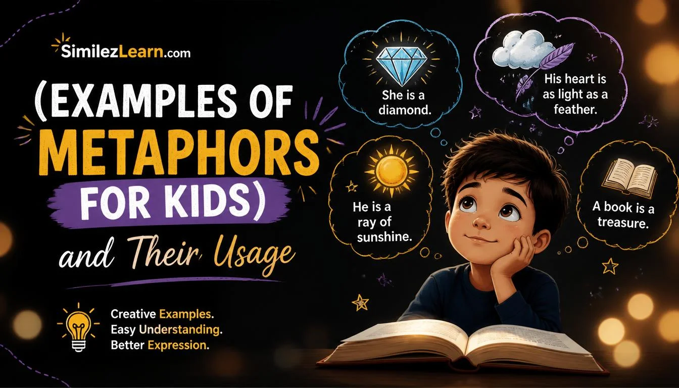 examples of metaphors for kids