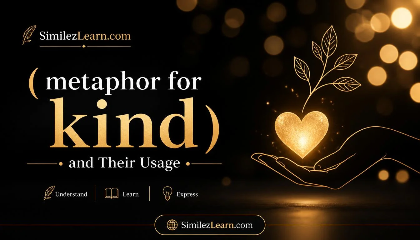 metaphor for kind