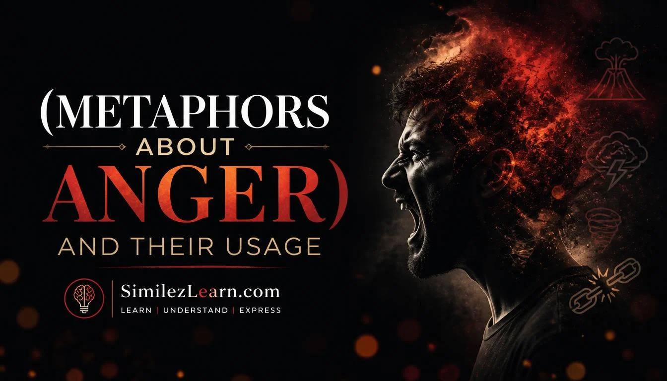metaphors about anger