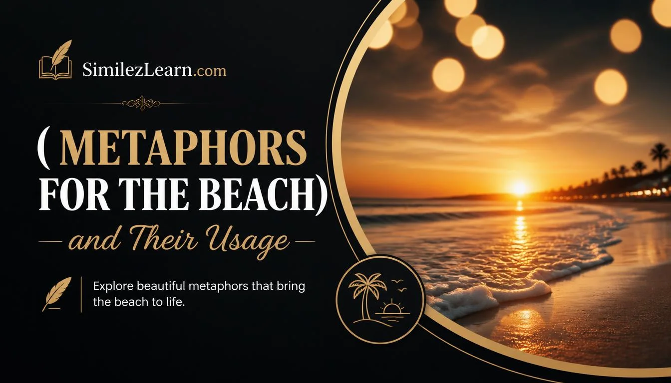 metaphors for the beach