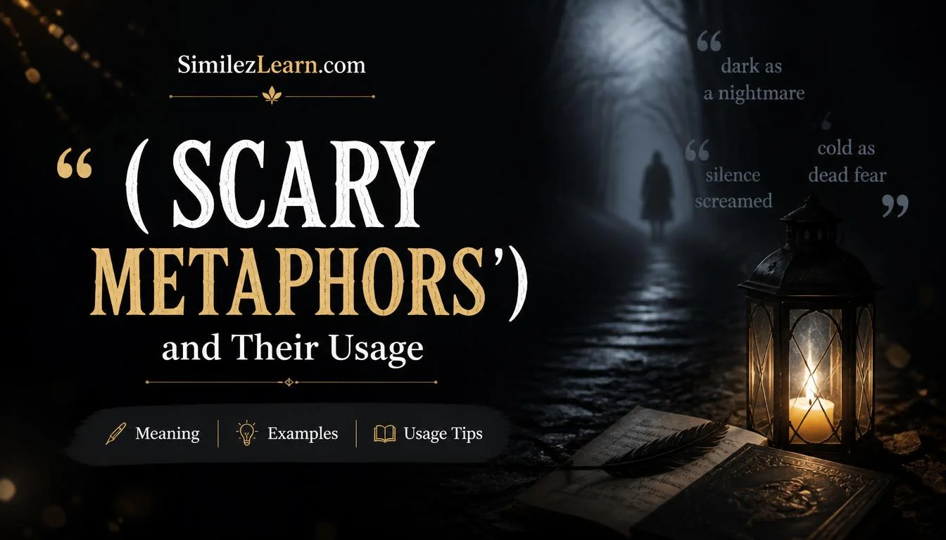 scary metaphors