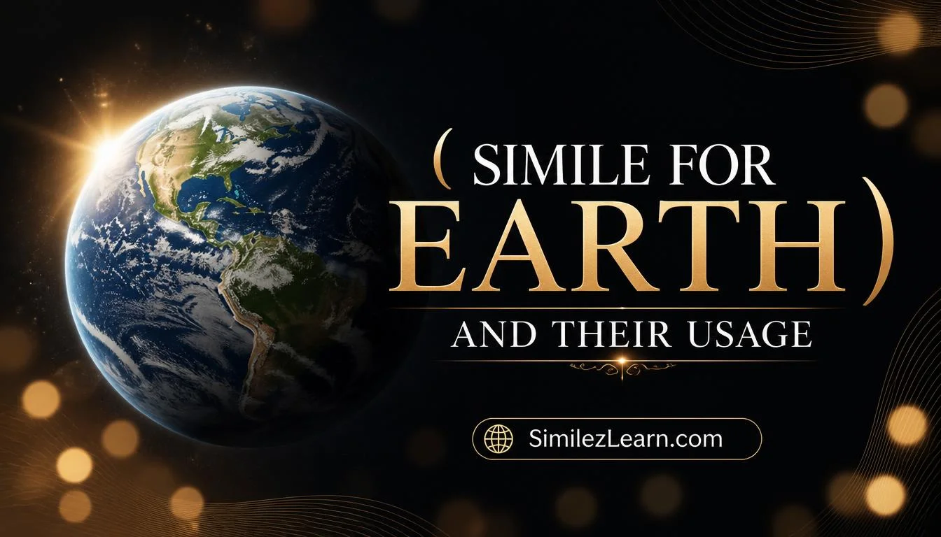 simile for earth