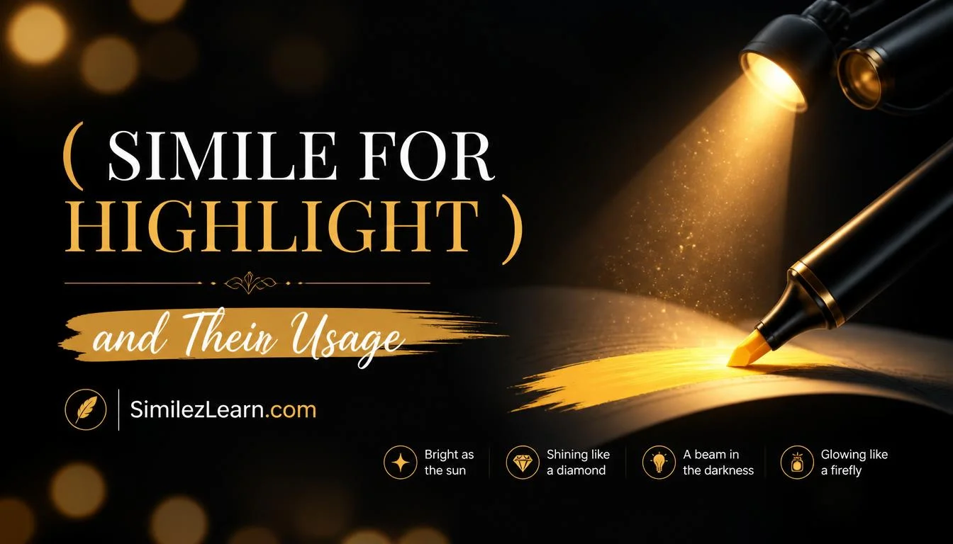 simile for highlight