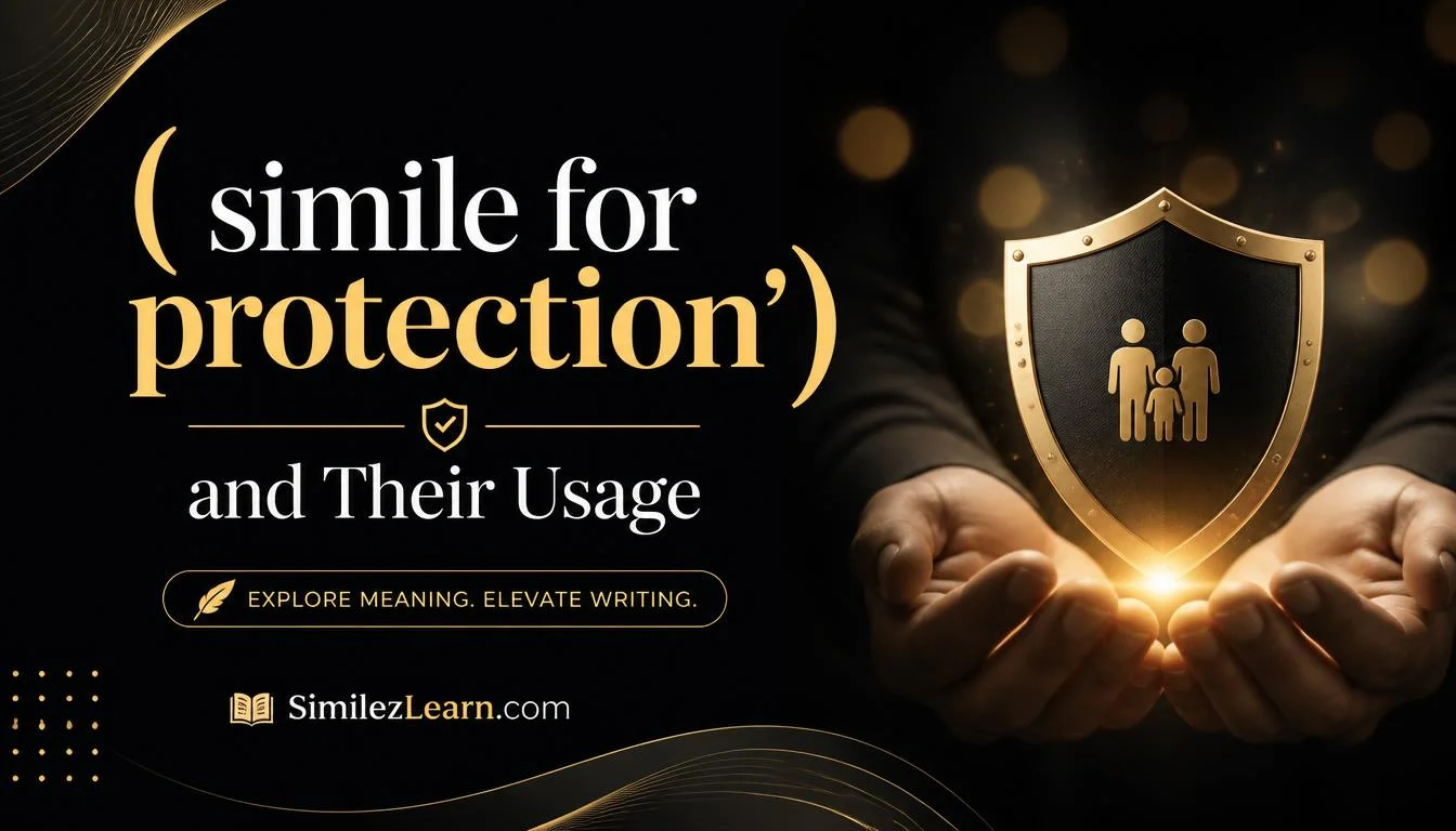 simile for protection