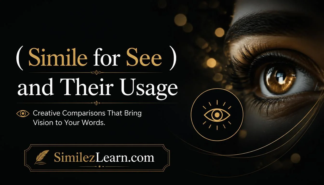 simile for see