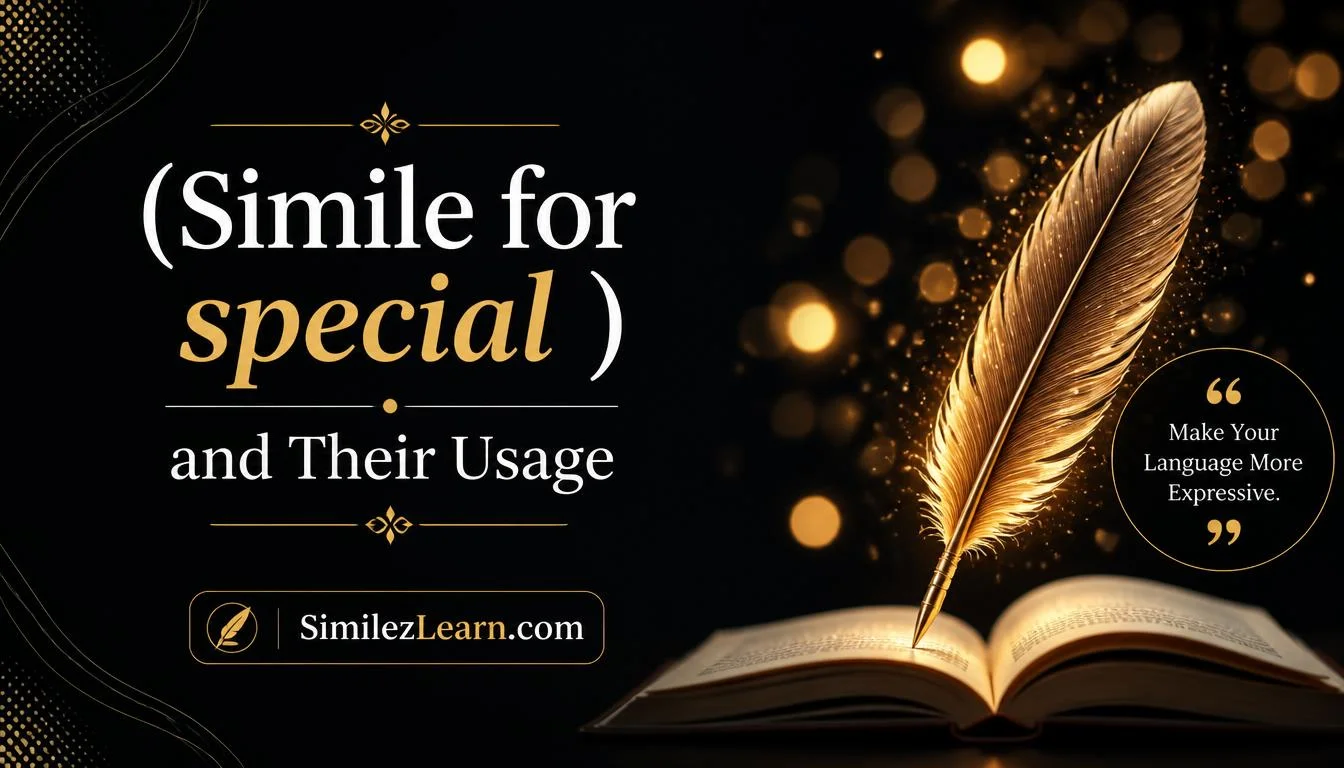 simile for special