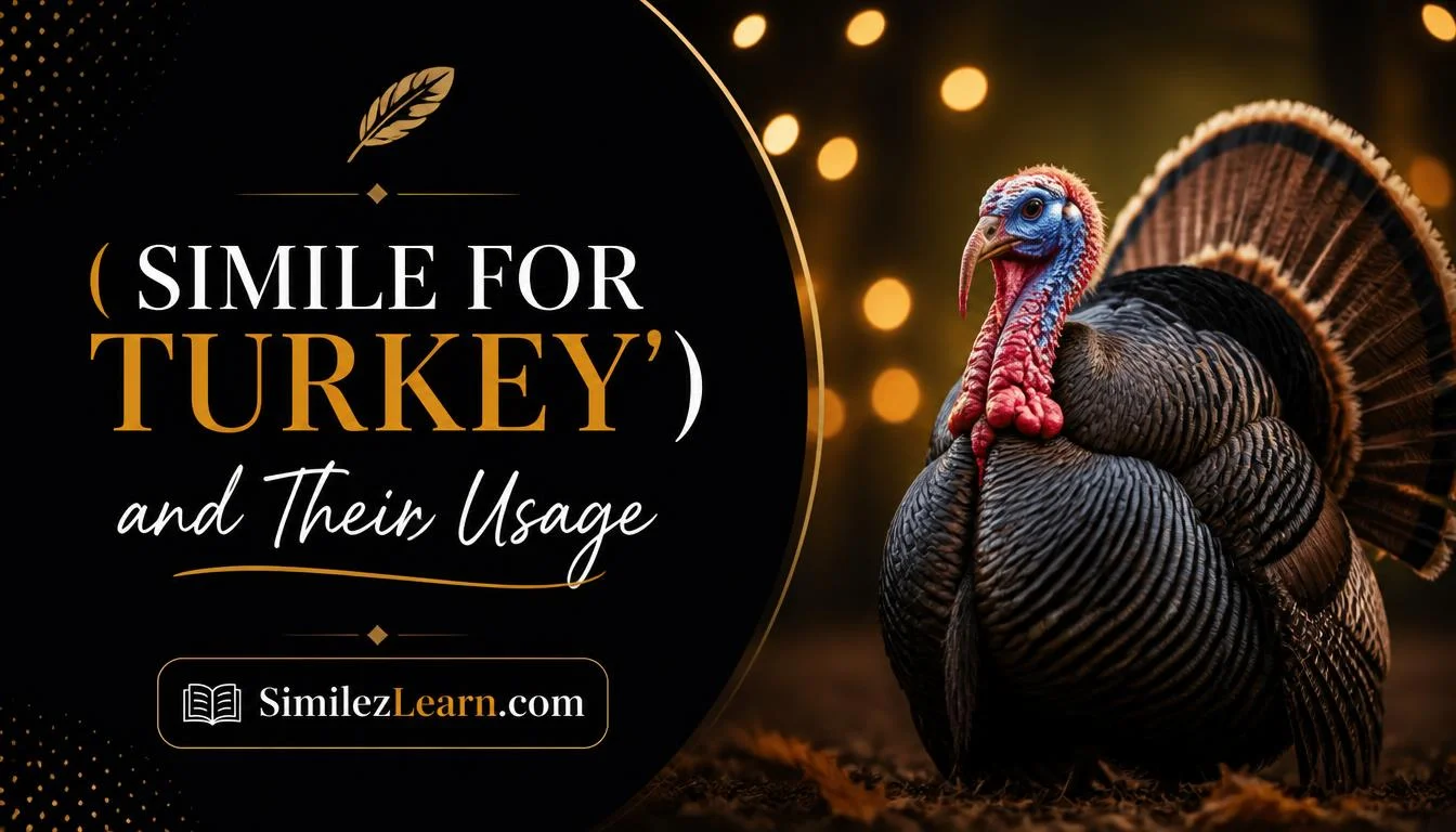simile for turkey